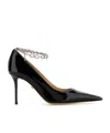 Mach&mach Pointed High Heels In Black