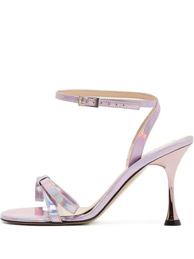 Pre-owned Mach&mach  100mm Leather Sandals