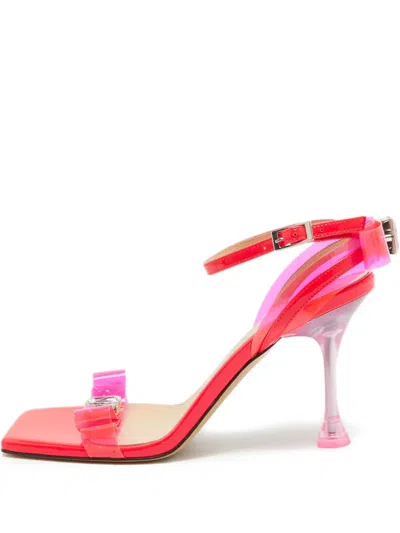 Pre-owned Mach&mach  90mm Transparent-strap Sandals