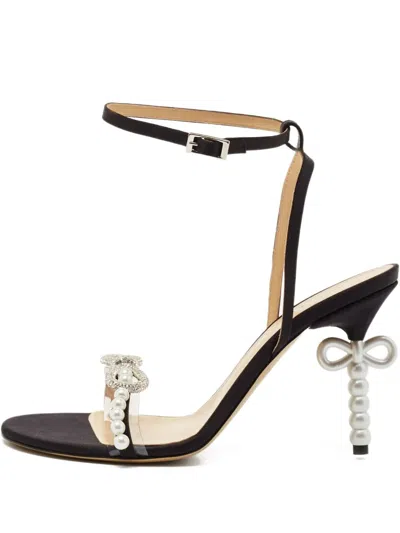 Pre-owned Mach&mach  95mm Sirene Embellished Sandals