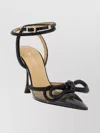 Mach&mach Matilda Embellished Embroidered Mesh Pumps In Black