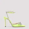 Mach&mach Double Bow Crystal Pumps