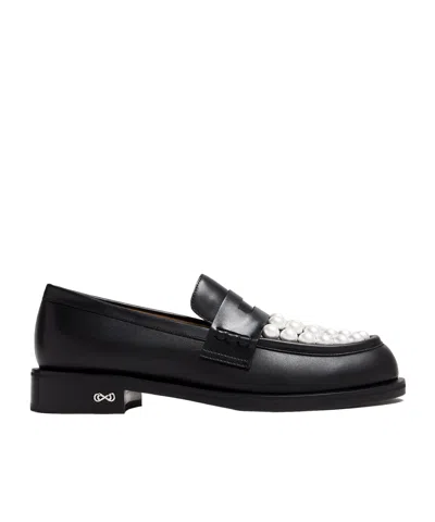 MACH&MACH ROUND HEAD LOAFER SHOES