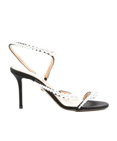 MACH&MACH ROUND-HEADED HIGH-HEELED SANDALS