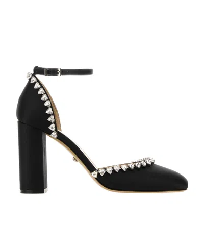 Mach&mach Round-headed High Heels In Black