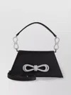 Mach&mach Samantha Double Bow Silk Shoulder Bag