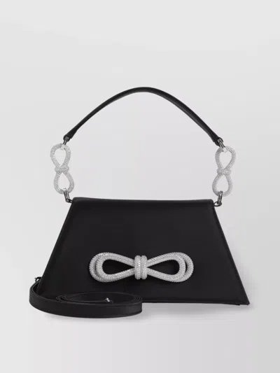 Mach&mach Samantha Double Bow Silk Shoulder Bag