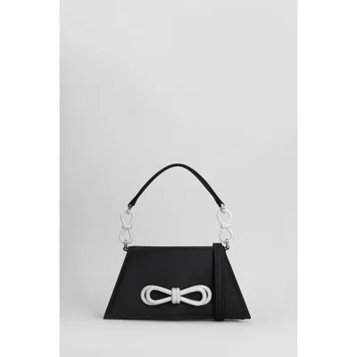 Mach&mach Mach & Mach Samantha Shoulder Bag In Black Silk