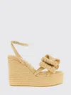 Mach&mach Heeled Sandal Mach & Mach Woman Color Beige In Neutral