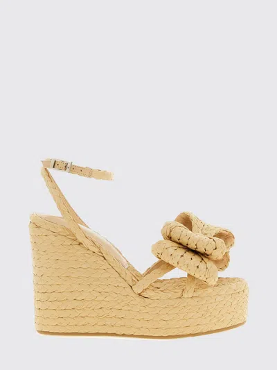 Mach&mach Heeled Sandal Mach & Mach Woman Color Beige In Neutral