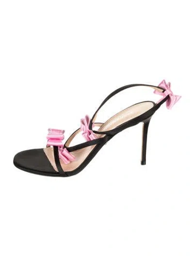 Pre-owned Mach&mach Sandals In Black