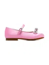 Mach&mach Satin Bow-embellished Ballet Flats