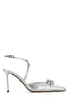 Mach&mach Mach & Mach Heeled Shoes In Silver