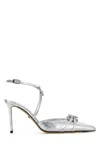 Mach&mach Mach & Mach Heeled Shoes In Silver