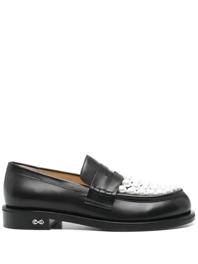 Mach&mach Mach & Mach Sirene Bicolour Pearl Loafers Shoes