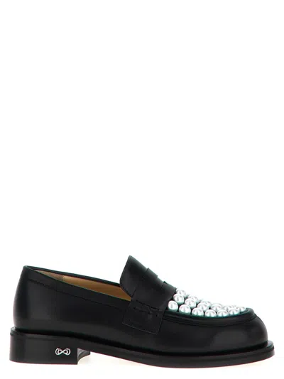 Mach&mach 'sirene' Loafers In Black