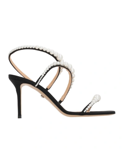Mach&mach Sirene Sandals In Black