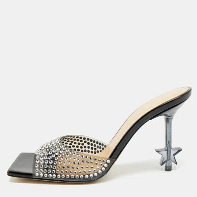 Mach&mach Star Crystal Embellished In Black
