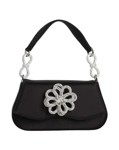 Mach&mach Mach & Mach Woman Handbag Black Size - Textile Fibers