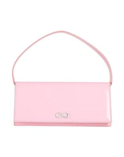Mach&mach Mach & Mach Woman Handbag Pink Size - Leather