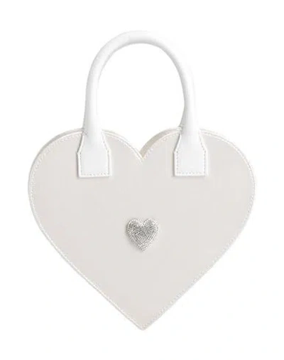 Mach&mach Mach & Mach Woman Handbag White Size - Textile Fibers