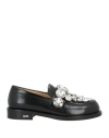 Mach&mach Mach & Mach Galaxy Loafer In Black