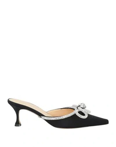Mach&mach Mach & Mach Woman Mules & Clogs Black Size 8 Textile Fibers