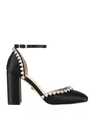 Mach&mach Mach & Mach Woman Pumps Black Size 5 Textile Fibers