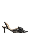 Mach&mach Mach & Mach 'le Cadeau' Slingback In Black