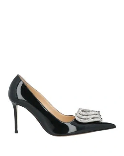 Mach&mach Mach & Mach Woman Pumps Black Size 7 Leather