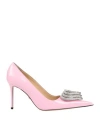 Mach&mach Mach & Mach Woman Pumps Pink Size 8 Leather
