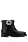 Mach&mach Stivaletti Galaxy In Pelle Nera Donna In Black