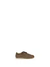 Mach&mach Mach & Mach Women Brown Suede Crystal Ray Ballet Runner (1 In Brown