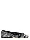 Mach&mach Mach & Mach Women 'crystal Net' Ballet Flats