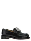 Mach&mach Galaxy Black Loafers In Black