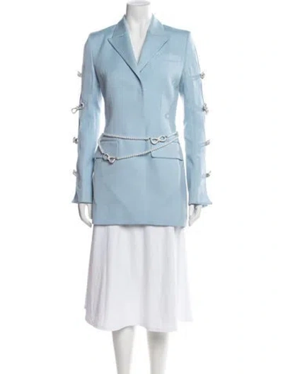 Pre-owned Mach&mach Wool Blazer In Blue