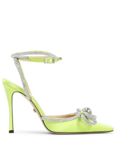 MACH&MACH 110MM DOUBLE BOW PUMPS