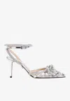 Mach&mach Mach & Mach Sandals In Silver