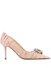 Mach&mach Mach & Mach Heeled Shoes In Pink