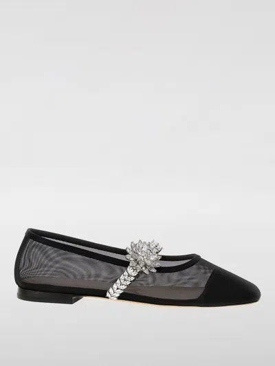 MACH&MACH BALLET FLATS MACH & MACH WOMAN COLOR BLACK,G64794002