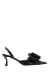 Mach&mach Le Cadeau Crystal Bow Slingback Pumps