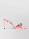 Mach&mach 95 Double Bow Satin Mules