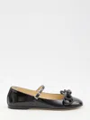 Mach&mach Mach & Mach Flat Shoes In Black