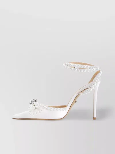 MACH&MACH DOUBLE BOW PEARL PUMPS