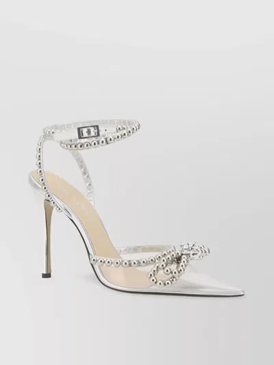 Mach&mach Embellished Bow Detail Pumps In White