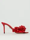 Mach&mach Flat Sandals Mach & Mach Woman Color Red