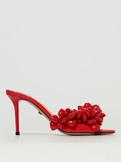 Mach&mach Flat Sandals Mach & Mach Woman Color Red