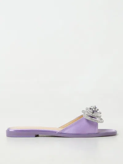 Mach & Mach Flat Sandals  Woman Colour Violet