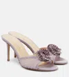 Mach&mach Galaxy 85 Embellished Mules In Pink