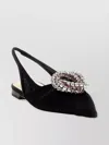 Mach&mach Galaxy Embellished Slingback Pointed Toe